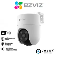 EZVIZ - Cámara WiFi H8c Pro 8MP Full Color con IA