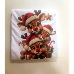 GENERICO - Polo Navideño Unisex RENO Estampado Premium