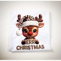 GENERICO - Polo Navideño Unisex RENO Estampado Premium