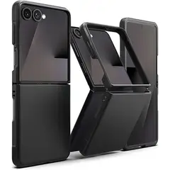 GENERICO - Case Moket Samsung Zflip 7 Negro