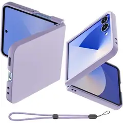 GENERICO - Case Moket Samsung Zflip 7 Lila