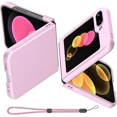 GENERICO - Case Moket Zflip 7 Rosado