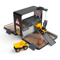 CAT - Juguete con estuche de viaje de metal y pista de juego Funrise 83332