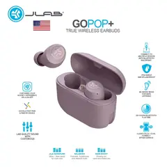 SKULLCANDY - JLAB GO POP + Audifonos Bluetooth TWS - Lila - No Dime Jib True