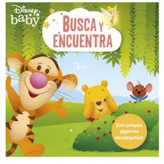 DISNEY BABY - Libro Busca y encuentra Con solapas gigantes desplegables