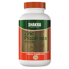 SHAKRA - Zinc Picolinate 50 mg 240 Capsulas