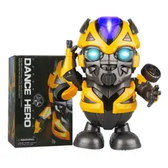OEM - Robot Muñeco Transformers Bumblebee Bailarin Hero Dance