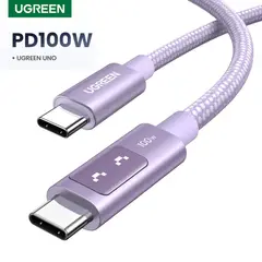 UGREEN - Cable Robot Purple USB-C 100W UNO L509