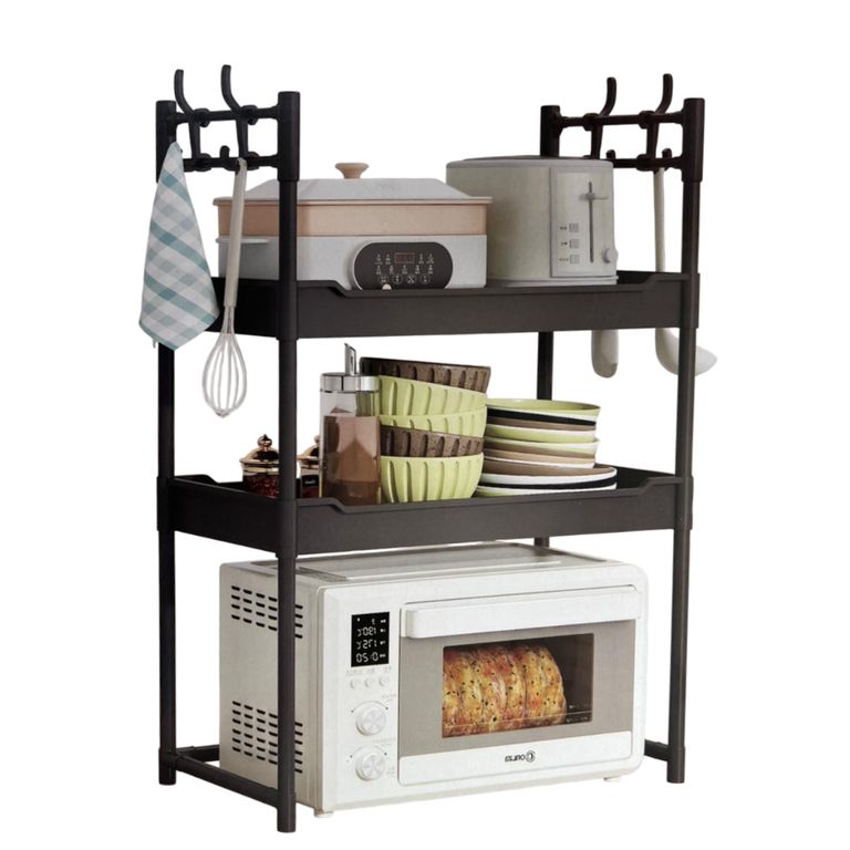 Organizador Base para microondas de metal