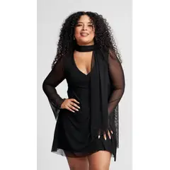 MISS LADY - Vestido de Tul Sheraly con Chal