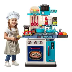 GENERICO - Juguete Cocina Para Niños 53 Piezas Con Luz Y Sonido