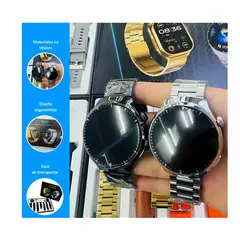 GENERICO - Smartwatch I70, Watch 4 PRO Suit + Ultra 2 + 7 Correas, plata