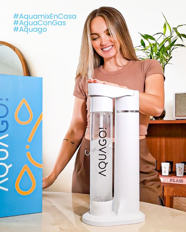 Gasificadora de bebidas y agua - Color blanco