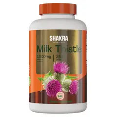 SHAKRA - Milk Thistle Cardo Mariano 240 Capsulas