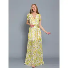 MARTINELA - VESTIDO LAGO MAXI ENVOLVENTE ABIGAIL