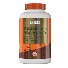 SHAKRA - Potasio y Magnesio Potassium Magnesium 240 Capsulas