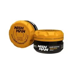 GENERICO - Cera NishMan M1 Matte Fuerte Fijacion Sin Brillo con Argan 100 ml