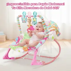 GENERICO - Silla Mecedora Vibradora Musical