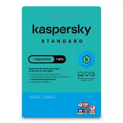 KASPERSKY - ANTIVIRUS STANDARD 1 DISPOSITIVO 1 AÑO