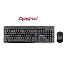CYBERTEL - Kit HAMILTON BLACK CYB T109 Teclado + Mouse USB