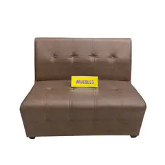 TEMEL - Sillón Doble Sillón Modular Sillón de espera Café