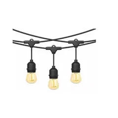 IMPORTADO MC - Guirnalda Luces Vintage Colgante 40 Bombillas 20 metros LED Jardin