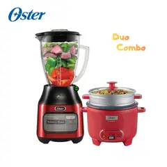 OSTER - Combo Licuadora BLSTPEG-CRT y Olla Arrocera CKSTRC10DFPNK
