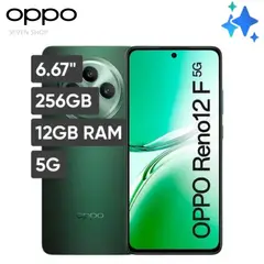 OPPO - Celular Reno 12F 5G 67 12GB RAM 256GB Verde