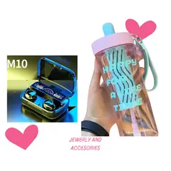 GENERICO - Audifonos M10 mas tomatodo 680 ml