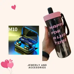 GENERICO - Audifonos M10 mas tomatodo 680 ml