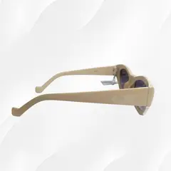 GENERICO - Gafas de Sol Unisex PL998 Crema