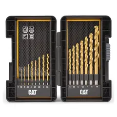 CAT - BROCAS PARA METAL HSS TITANIO SET DE16 pzs. DA02901