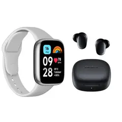 XIAOMI - Reloj Inteligente Redmi Watch 3 ACTIVE + Audífonos Inalámbricos Redmi Buds 6 Play