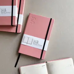 BOCETTOS - Agenda Semanal 2026 Rosado