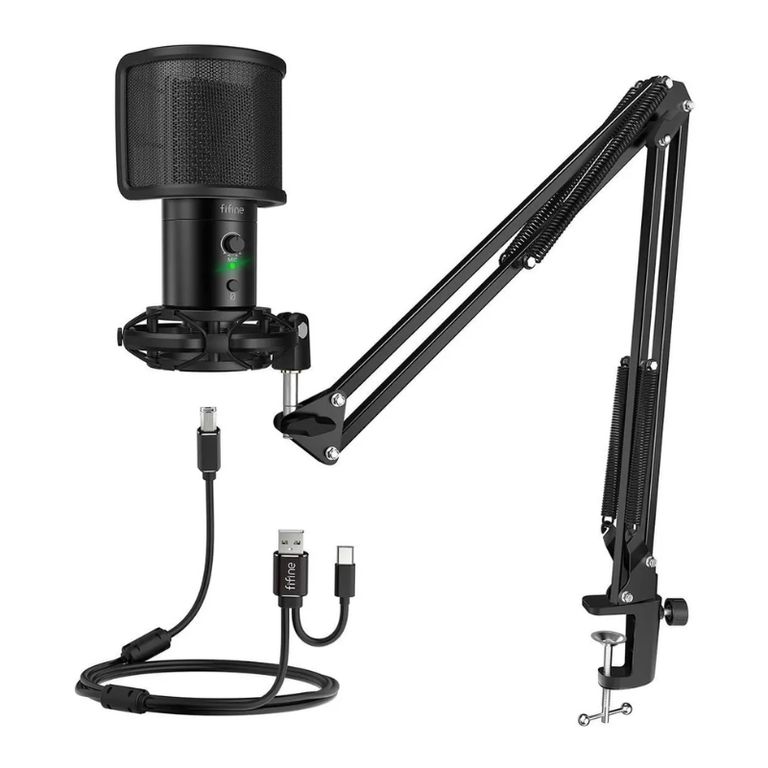 Micrófono Kit T683 Condensador Usb Streaming