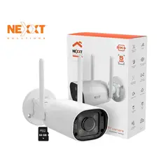 NEXXT SOLUTIONS - Cámara Vigilancia NHC-OF10 5MP Nexxt Visión Nocturna Audio Doble vía Sirena 90dB 64GB