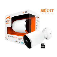 NEXXT SOLUTIONS - Cámara Vigilancia NHC-O610 3MP Nexxt Audio Bidireccional Sensor Movimiento IP65 SD 128GB