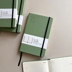 BOCETTOS - Agenda Semanal 2026 Verde