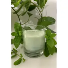 LUMMOS - Mint Breeze - Vela Aromática de Cera de Soya Yerba Buena 200g