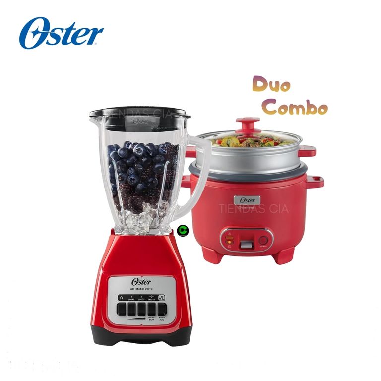 Dúo Combo Licuadora 1.5 L y Olla Arrocera CKSTRC10DFPNK