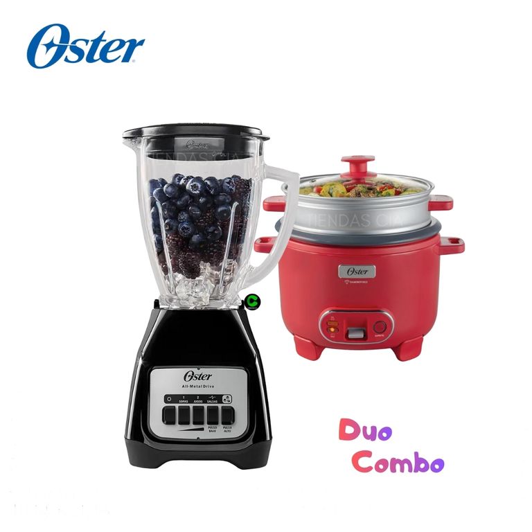 Combo Licuadora BLSTKAG-BPB y Olla Arrocera CKSTRC10DFPNK