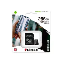 KINGSTON - Memoria Sdhc 256Gb Uhs-I C10 150Mb/S - Almacenamiento Rápido Y Confiable Para Fot
