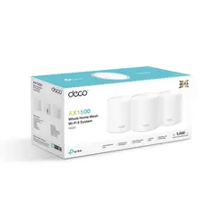 GENERICO - Router Mesh TP-Link Deco X10-3 AX1500 Triple Pack Wi-Fi 6 Cobertura C