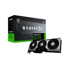 MSI - RTX 5070 12GB Ventus 3X OC - Tarjeta de Video GDDR7 con HDMI y DP