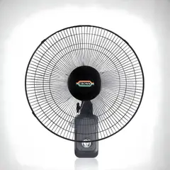 CROWN - Ventilador de Pared 16” con Hélice de 5 Aspas - Silencioso y de 3