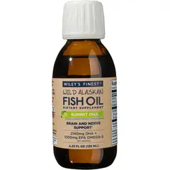 GENERICO - Aceite de Pescado Omega 3 Alaska DHA y EPA Wiley’s Finest 125 ml