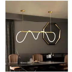 GENERICO - Lámpara de techo cordano led 3 luces decorativa