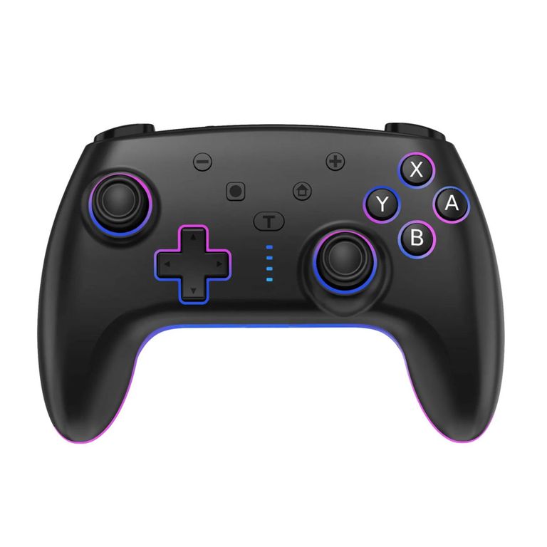 Control Pro Wireless RGB Turbo Macros para Switch Android y PC