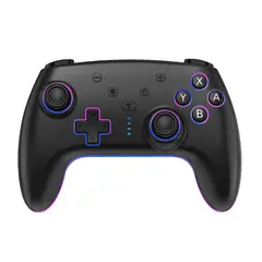 SEISA - Control Pro Wireless RGB Turbo Macros para Switch Android y PC