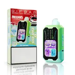 VAPE - RIFBAR SWEET+NIC ICE+NIC MANZANA VERDE - SOUR APPLE ICE